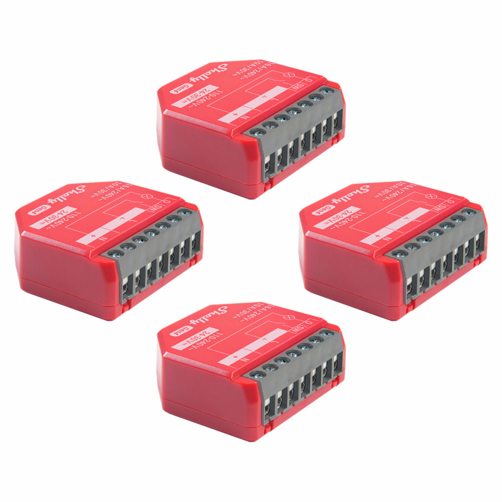 Shelly 1PM Gen4 4-pack - EAN 3800238070731