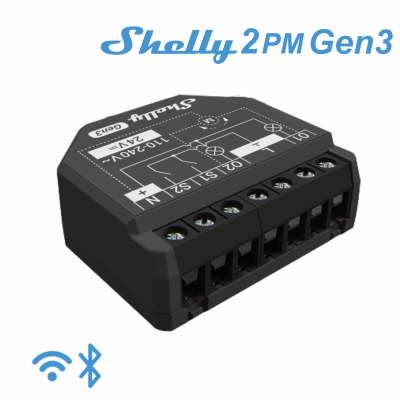 Shelly 2PM Gen3 - EAN 3800235261903 Shelly 2PM Gen3 - EAN 3800235261903