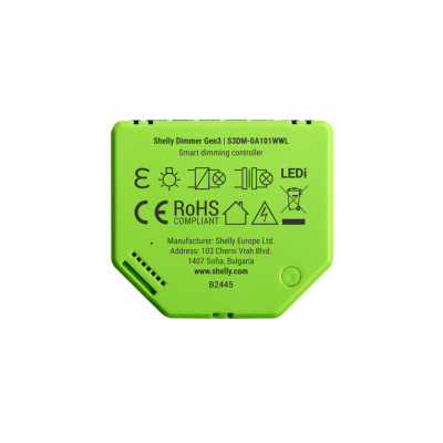 Shelly Dimmer Gen3 - EAN 3800238070526