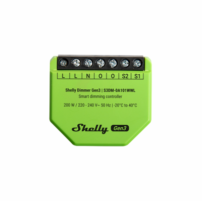 Shelly Dimmer Gen3 - EAN 3800238070526