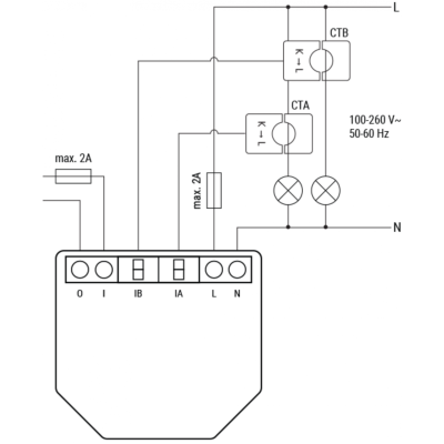 Shelly EM Gen 3 - EAN 3800235261873 (1 x 50A CT included) Shelly EM Gen 3 - EAN 3800235261873 (1 x 50A CT included)