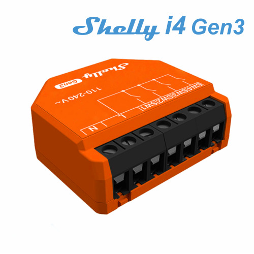 Shelly i4 Gen3 - EAN 3800235261828