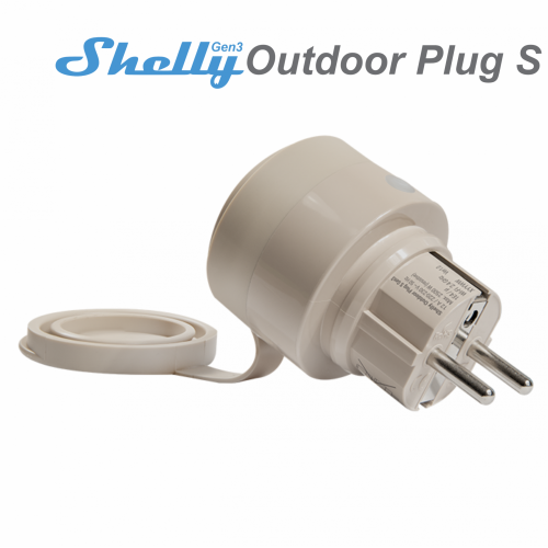 Shelly Outdoor Plug S Gen3 - EAN 3800238070557