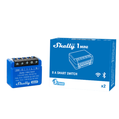Shelly 1 Mini Gen 3 x5 Bundle