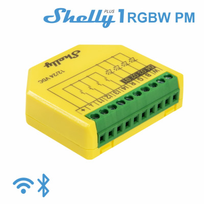 Shelly Plus RGBW PM - EAN 3800235265635 Shelly Plus RGBW PM - EAN 3800235265635