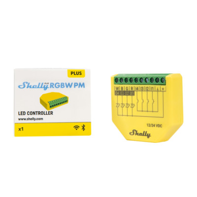 Shelly Plus RGBW PM - EAN 3800235265635 Shelly Plus RGBW PM - EAN 3800235265635