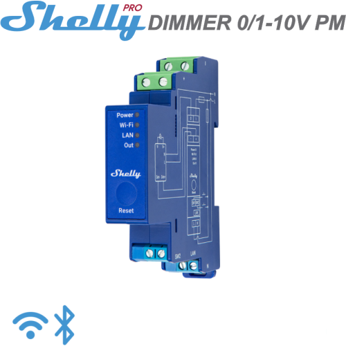 Shelly Pro Dimmer 0/1-10V PM - EAN 3800235268209
