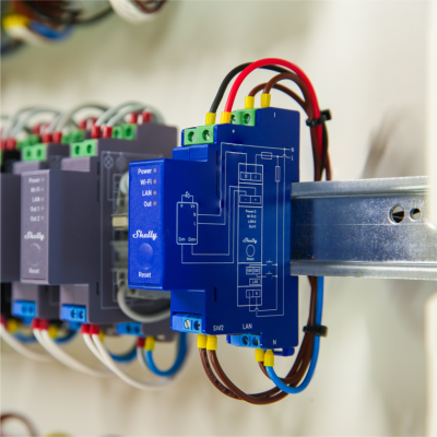 Shelly Pro Dimmer 0/1-10V PM - EAN 3800235268209 Shelly Pro Dimmer 0/1-10V PM - EAN 3800235268209