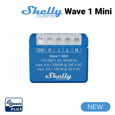Shelly Qubino Wave 1 Mini - EAN 3800235269138 Shelly Qubino Wave 1 Mini - EAN 3800235269138