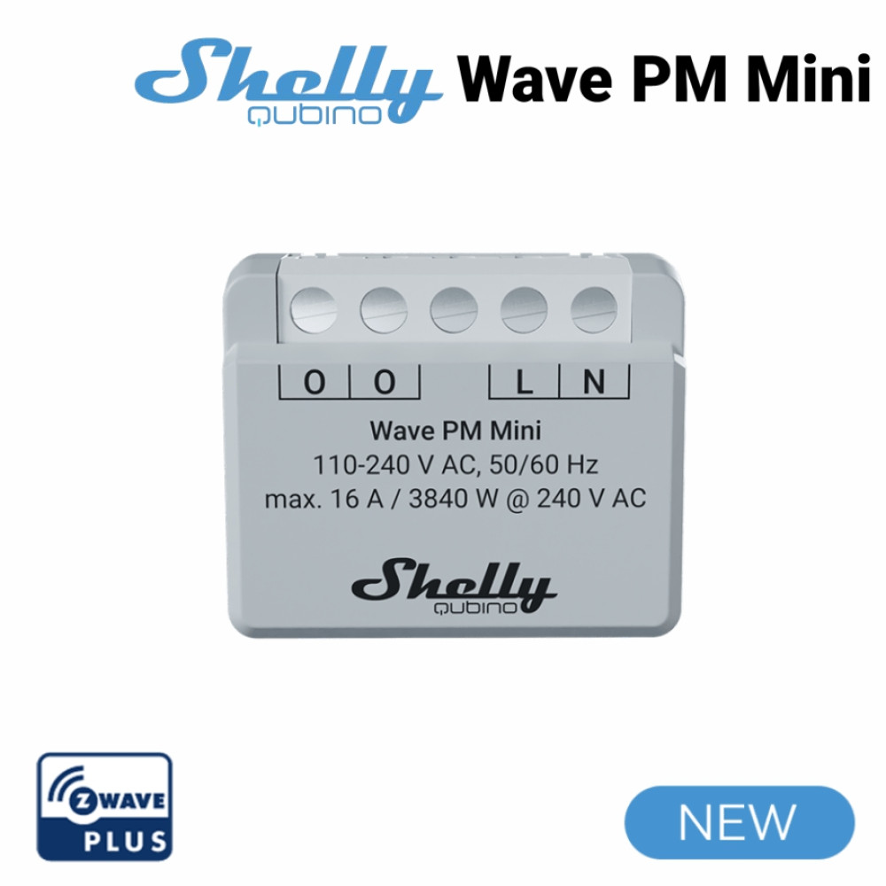 Shelly Qubino Wave PM Mini - EAN 3800235269152 Shelly Qubino Wave PM Mini - EAN 3800235269152