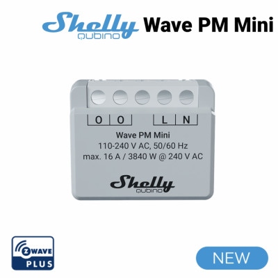 Shelly Qubino Wave PM Mini - EAN 3800235269152 Shelly Qubino Wave PM Mini - EAN 3800235269152