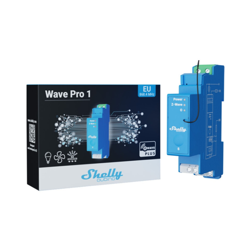 Shelly Qubino Wave Pro 1 - EAN 3800235269091