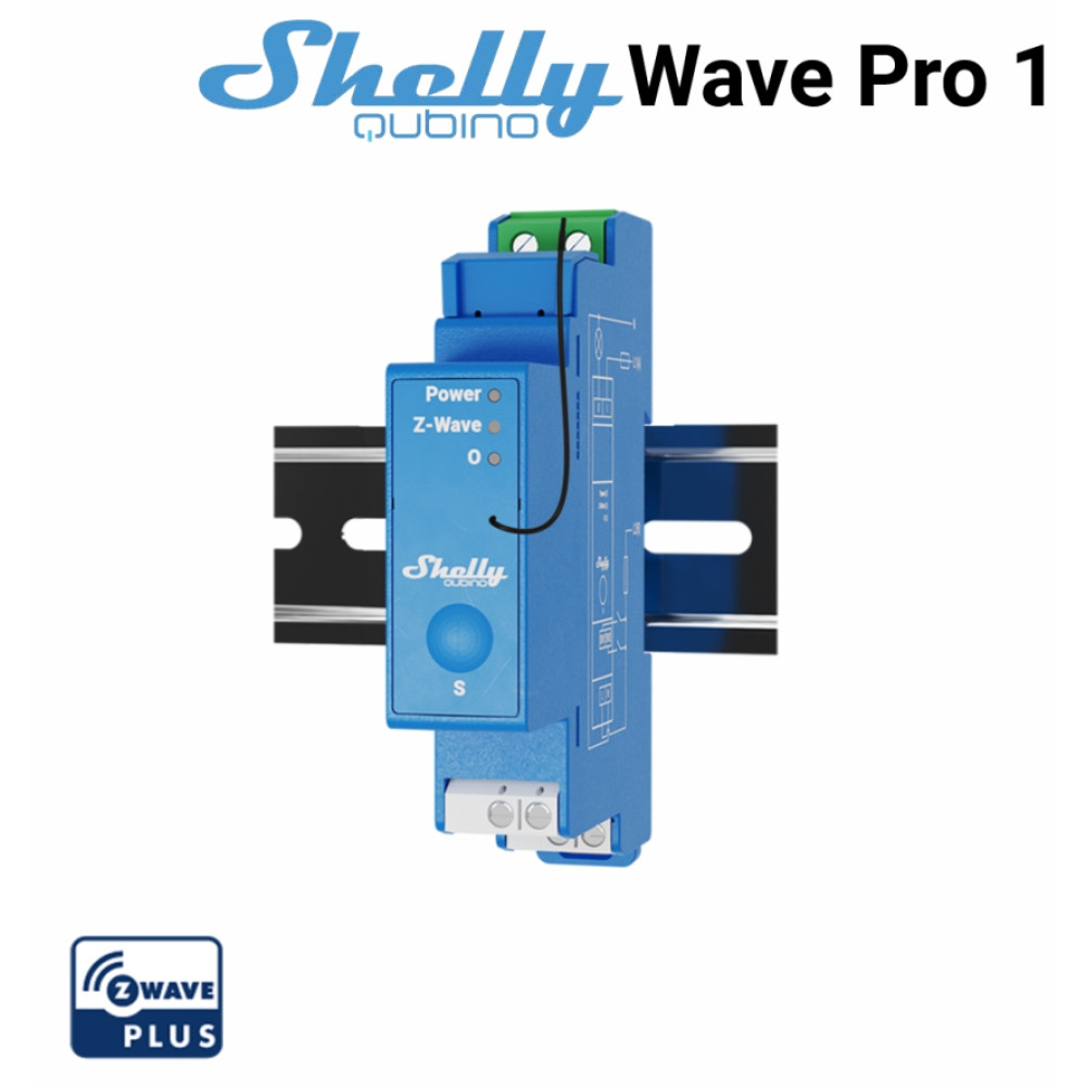Shelly Qubino Wave Pro 1 - EAN 3800235269091 Shelly Qubino Wave Pro 1 - EAN 3800235269091
