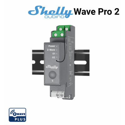 Shelly Qubino Wave PRO 2 - EAN 3800235269114 Shelly Qubino Wave PRO 2 - EAN 3800235269114