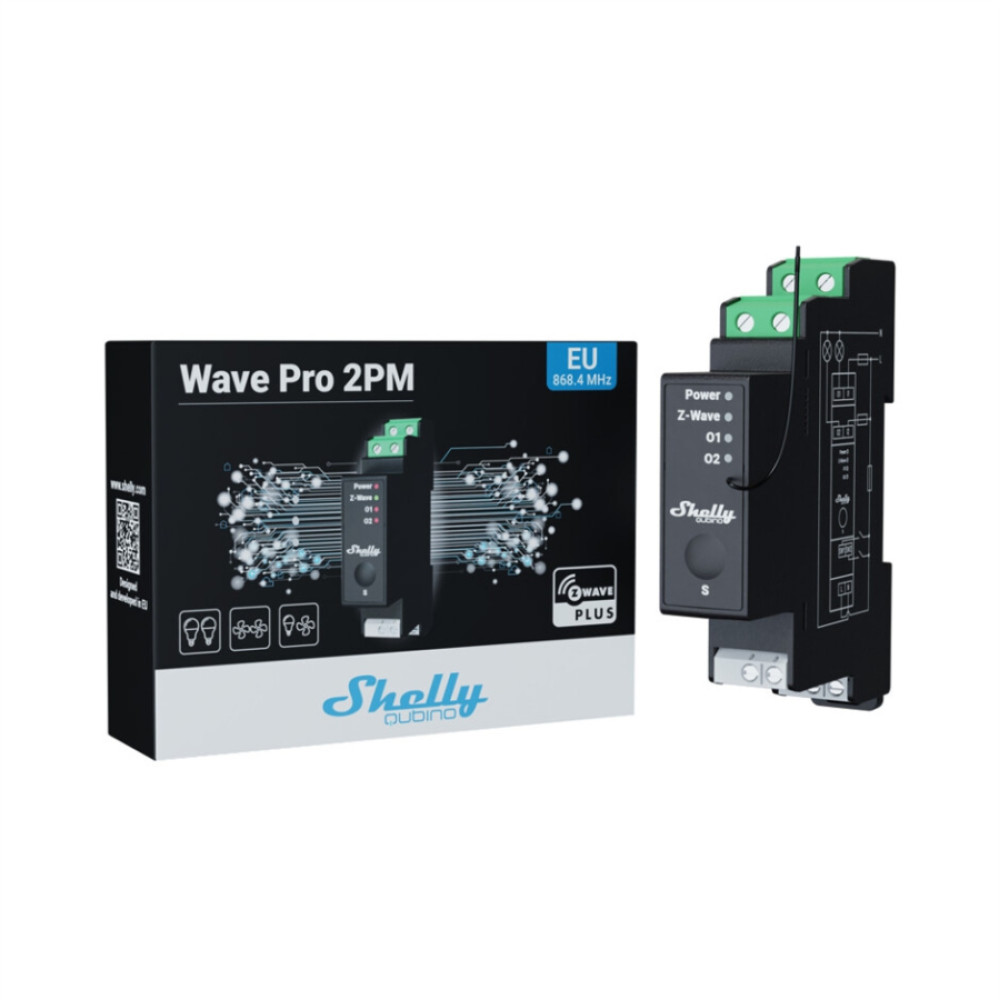 Shelly Qubino Wave PRO 2PM - EAN 3800235269121