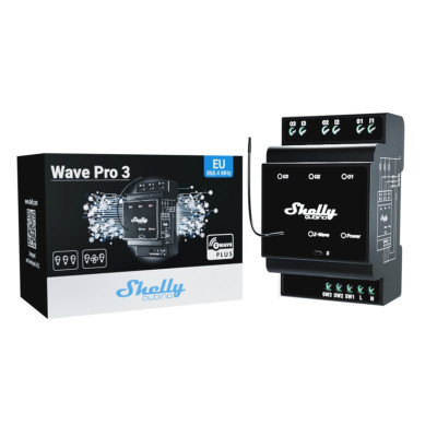 Shelly Wave PRO 3 - EAN 3800235269336