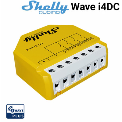 Shelly Qubino Wave i4 DC - EAN 3800235269084 Shelly Qubino Wave i4 DC - EAN 3800235269084