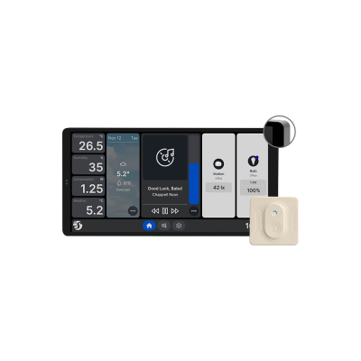 Shelly Wall Display X2 Silver+BLU HT(ivory) 6.95'' - EAN 3800238072308