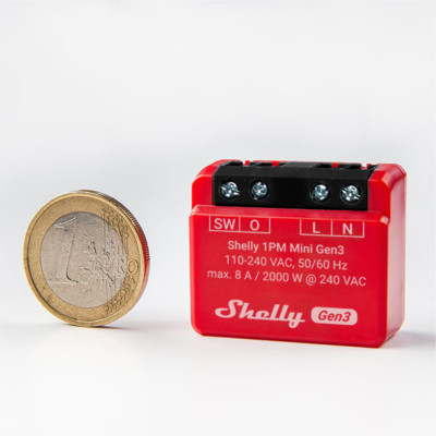 Shelly 1PM Mini Gen3 - EAN 3800235261590