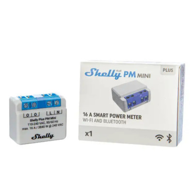 Shelly PM Mini Gen3 - EAN 3800235261613 Shelly PM Mini Gen3 - EAN 3800235261613