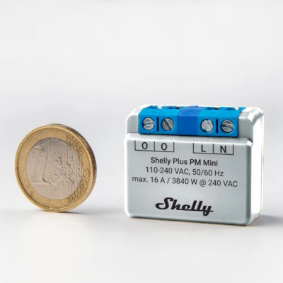 Shelly PM Mini Gen3 - EAN 3800235261613 Shelly PM Mini Gen3 - EAN 3800235261613
