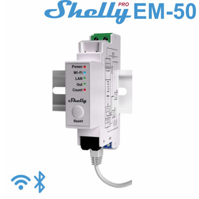 Shelly Pro EM - 50 - EAN 3800235268148 Shelly Pro EM - 50 - EAN 3800235268148