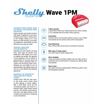 Shelly Qubino Wave 1PM - EAN 3800235269022 Shelly Qubino Wave 1PM - EAN 3800235269022
