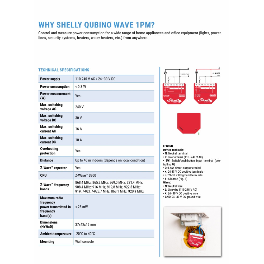 Shelly Qubino Wave 1PM - EAN 3800235269022 Shelly Qubino Wave 1PM - EAN 3800235269022