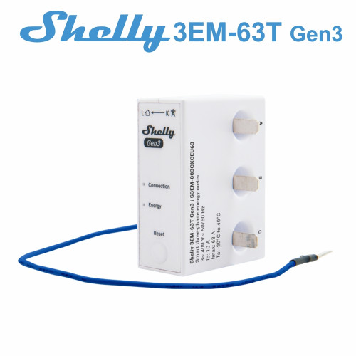 Shelly 3EM-63T Gen3 - EAN 3800235261941