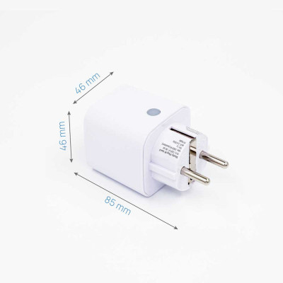 Shelly Plug M Gen3 2-pack (13A - 3000 W) - Λευκό