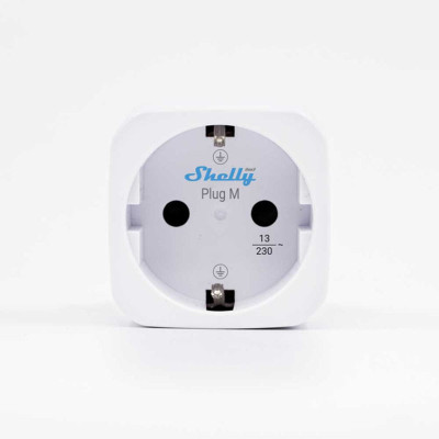 Shelly Plug M Gen3 2-pack (13A - 3000 W) - Λευκό