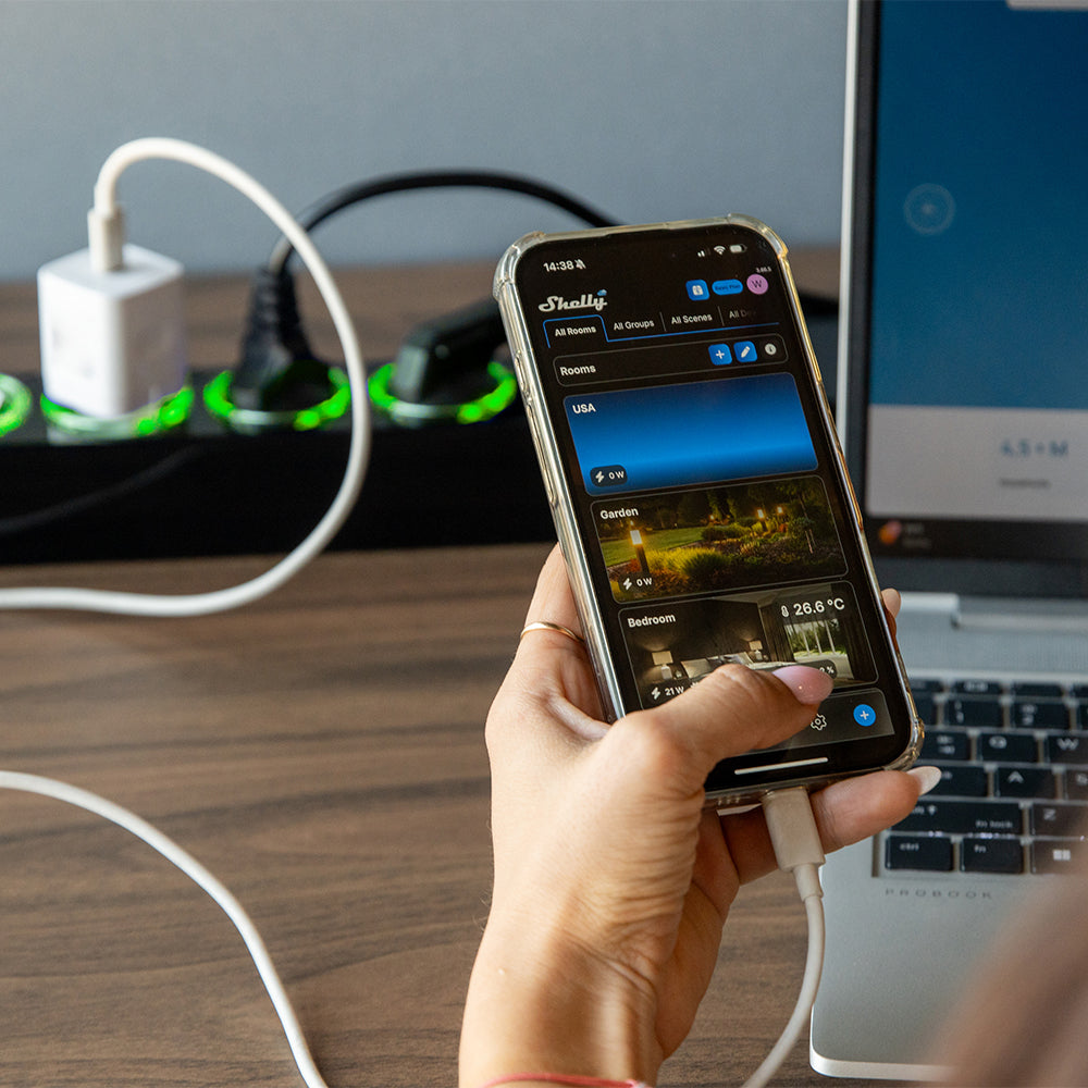 Shelly Power Strip Gen4 Black - EAN 3800238070571