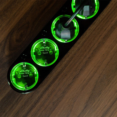 Shelly Power Strip Gen4 Black - EAN 3800238070571