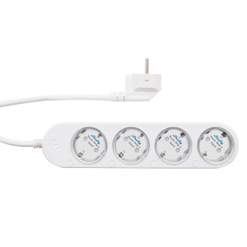 Shelly Power Strip Gen4 White - EAN 3800238070564 Shelly Power Strip Gen4 White - EAN 3800238070564