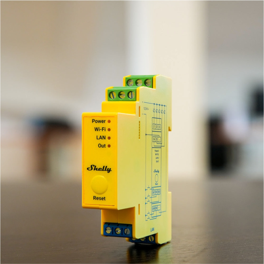 Shelly Pro RGBW PM - EAN 3800235268216 Shelly Pro RGBW PM - EAN 3800235268216