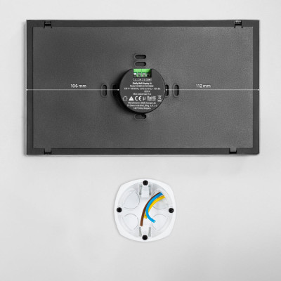 Shelly Wall Display XL Black 10.1'' - EAN 3800238073008