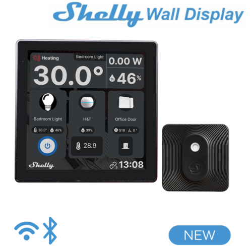 Shelly Wall Display Black+BLU H&T Black - EAN 3800235264904