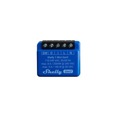 Shelly 1 Mini Gen 3 - EAN 3800235261576
