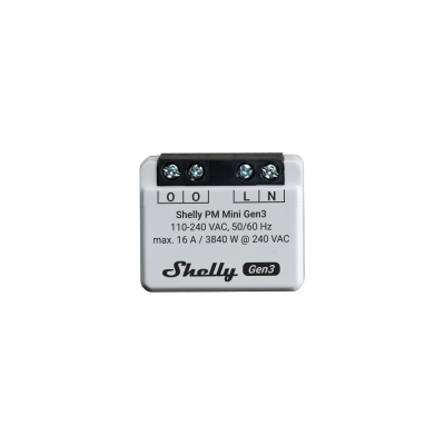 Shelly PM Mini Gen3 - EAN 3800235261613