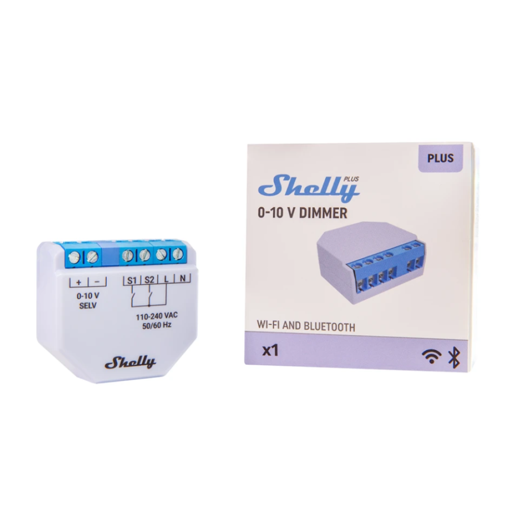 Shelly Plus 0-10V Dimmer x3 Bundle Shelly Plus 0-10V Dimmer x3 Bundle