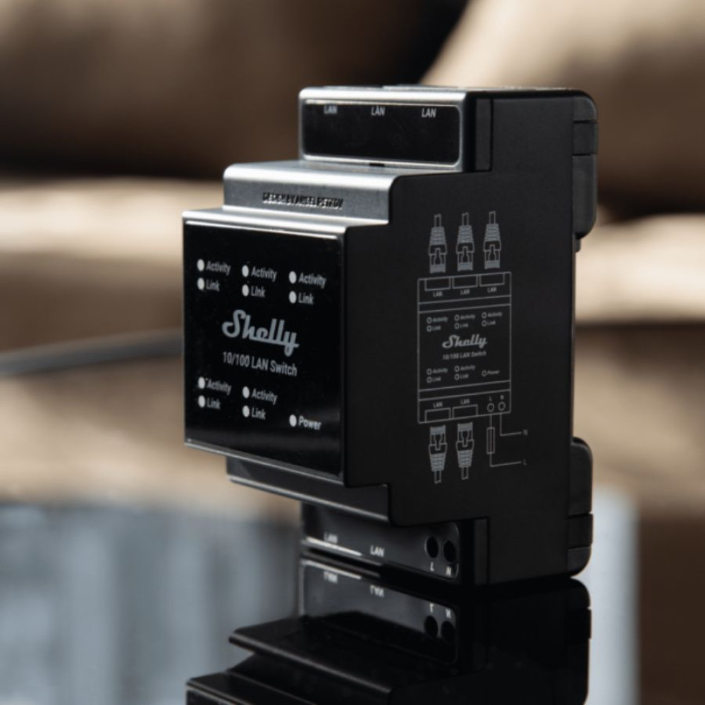 Shelly LAN Switch - EAN 3800235266830 Shelly LAN Switch - EAN 3800235266830