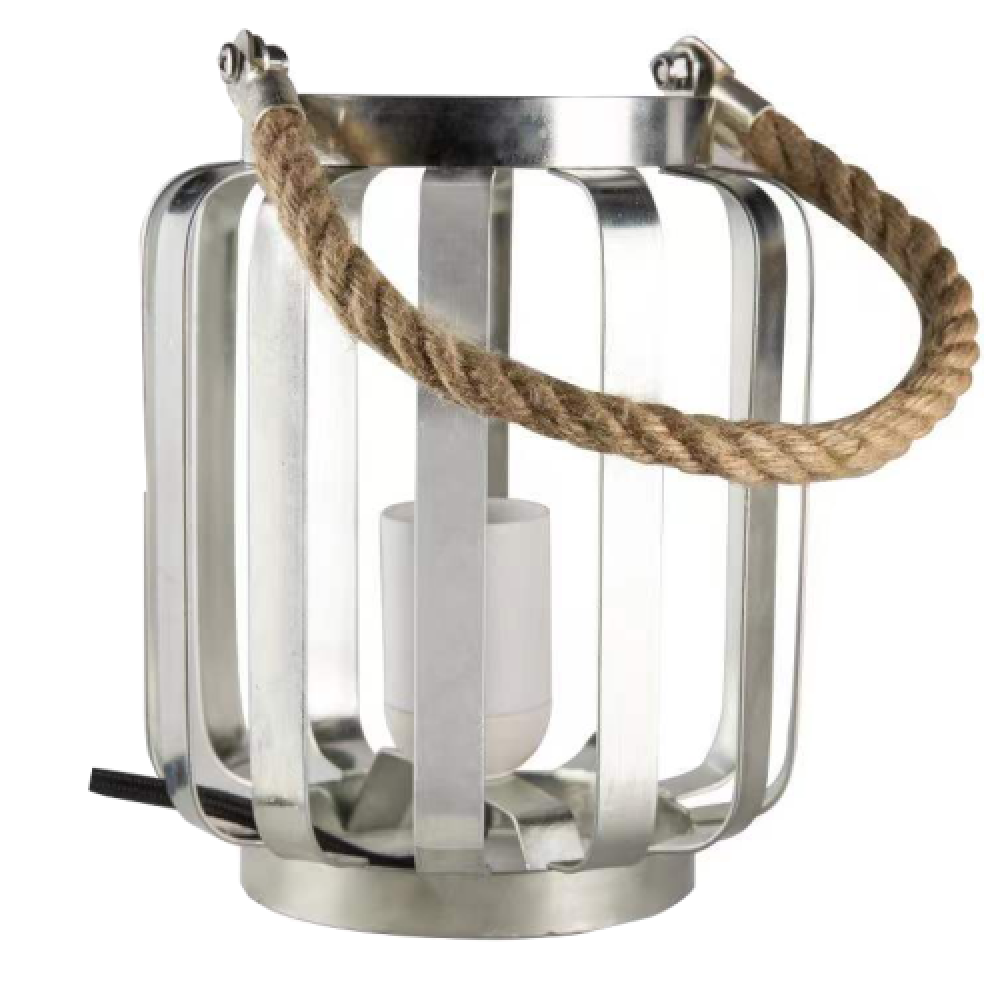 EL327121 | CAGE TABLE LIGHT SILVER|E27|Φ145xh180mm|1.8mt Καλώδιο + ΙΙ Διακοπτάκη|{enjoysimplicity}™ EL327121 | CAGE TABLE LIGHT SILVER|E27|Φ145xh180mm|1.8mt Καλώδιο + ΙΙ Διακοπτάκη|{enjoysimplicity}™