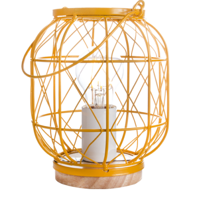 EL327123 | CAGE TABLE LIGHT YELLOW|E27|Φ156xh320mm|1.8mt Καλώδιο + ΙΙ Διακοπτάκη|{enjoysimplicity}™ EL327123 | CAGE TABLE LIGHT YELLOW|E27|Φ156xh320mm|1.8mt Καλώδιο + ΙΙ Διακοπτάκη|{enjoysimplicity}™