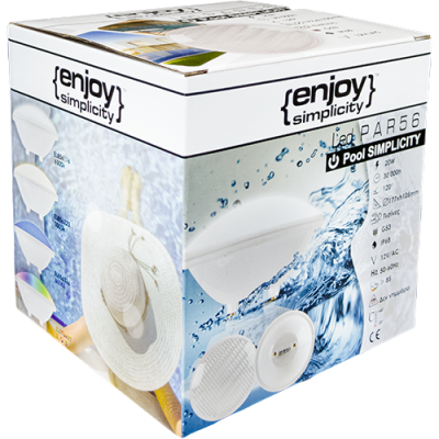 EL856116 | LED ΠΙΣΙΝΑΣ PAR56 G53 Ø177|20W(>150W)|6500k|1700lm|{enjoysimplicity}™ EL856116 | LED ΠΙΣΙΝΑΣ PAR56 G53 Ø177|20W(>150W)|6500k|1700lm|{enjoysimplicity}™