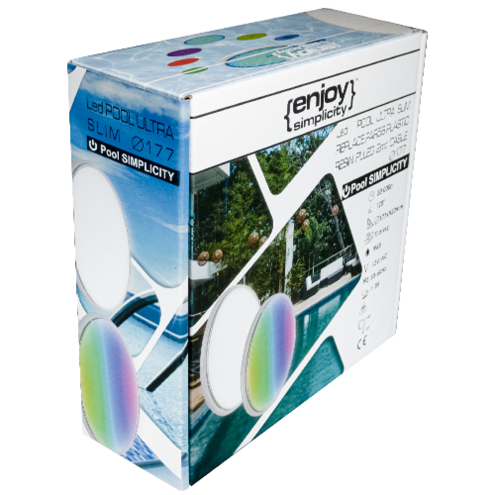 EL856703 | LED ΠΙΣΙΝΑΣ ULTRA SLIM REPLACE PAR56 G53 Ø177|35W|R G B|1500lm|{enjoysimplicity}™ EL856703 | LED ΠΙΣΙΝΑΣ ULTRA SLIM REPLACE PAR56 G53 Ø177|35W|R G B|1500lm|{enjoysimplicity}™