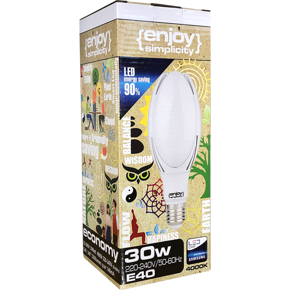EL858112 | LED MANOLIA HIGH CORE 30W(>160W)E40|4000k|3200lm|{enjoysimplicity}™ EL858112 | LED MANOLIA HIGH CORE 30W(>160W)E40|4000k|3200lm|{enjoysimplicity}™