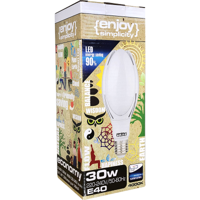 EL858112 | LED MANOLIA HIGH CORE 30W(>160W)E40|4000k|3200lm|{enjoysimplicity}™ EL858112 | LED MANOLIA HIGH CORE 30W(>160W)E40|4000k|3200lm|{enjoysimplicity}™
