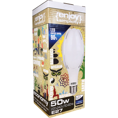 EL858115 | LED MANOLIA HIGH CORE 50W(>250W)E27|4000k|5400lm|{enjoysimplicity}™ EL858115 | LED MANOLIA HIGH CORE 50W(>250W)E27|4000k|5400lm|{enjoysimplicity}™