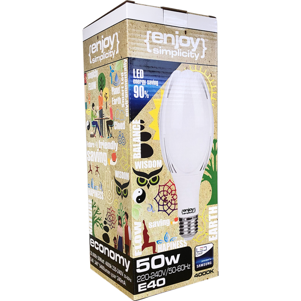 EL858116 | LED MANOLIA HIGH CORE 50W(>250W)E40|4000k|5400lm|{enjoysimplicity}™ EL858116 | LED MANOLIA HIGH CORE 50W(>250W)E40|4000k|5400lm|{enjoysimplicity}™