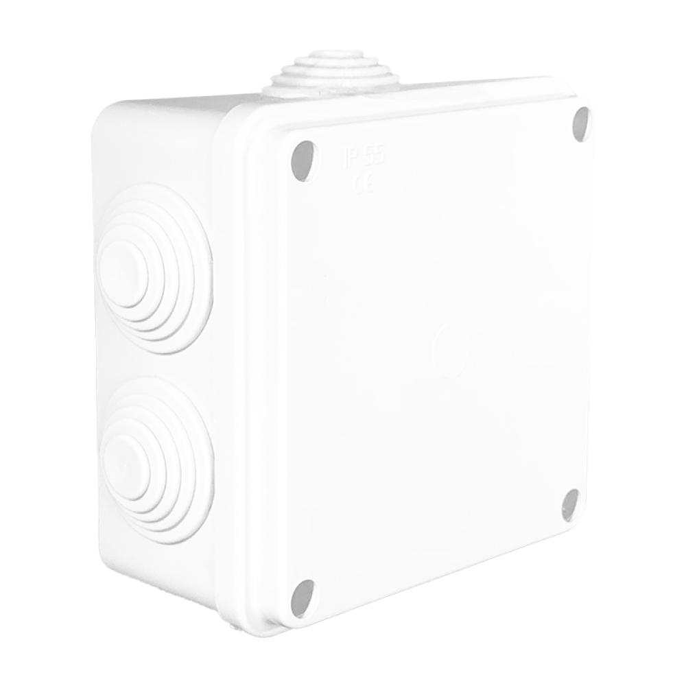 EL4 | ΕΞΩΤ/ΚΟ ELBOX™ 100x100xh50mm IP65 ΠΡΕΣ/ΤΟ/6*Φ25mm EL4 | ΕΞΩΤ/ΚΟ ELBOX™ 100x100xh50mm IP65 ΠΡΕΣ/ΤΟ/6*Φ25mm